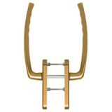 5 poignee hst brun double